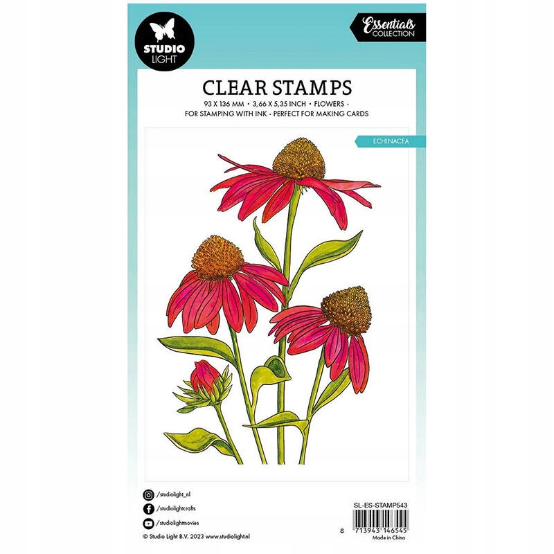 Stempel przezroczysty StudioLight Echinacea