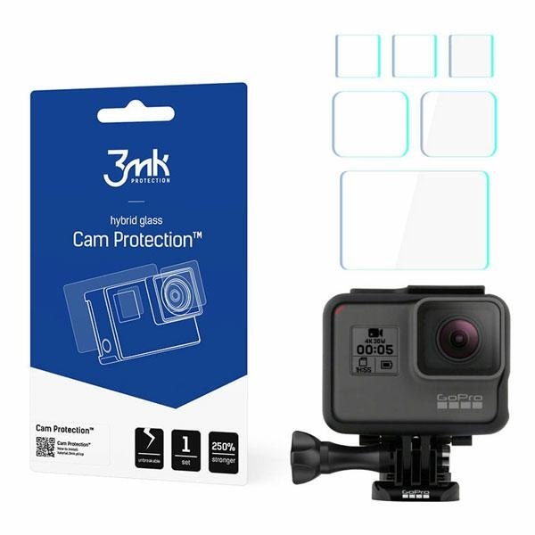 Szkło hybrydowe 3MK FlexibleGlass do GoPro Hero 5/6/7