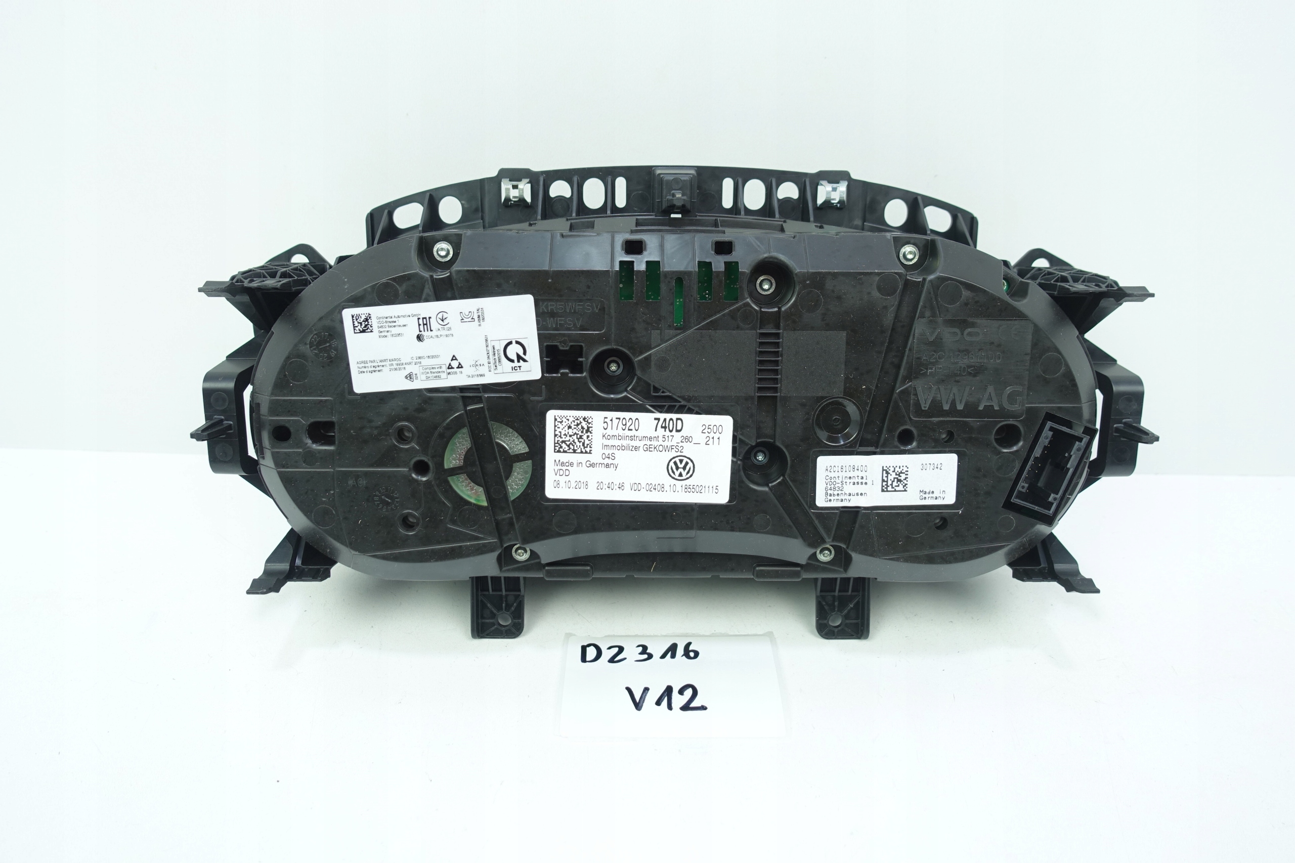 dials dials VW SPORTSVAN 517 26490KM 517920740D