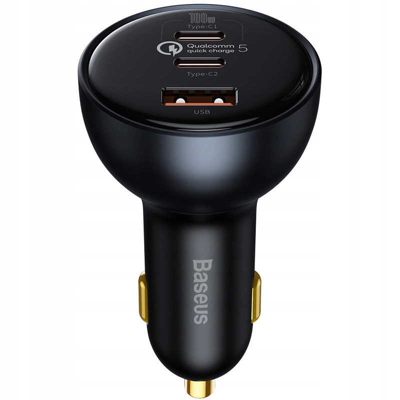 Nabíječka do auta 160W, Baseus Qc Pd Usb, 2x Usb-c