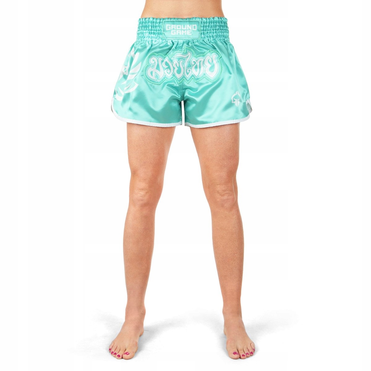 Ground Game Damskie spodenki Muay Thai Lotus M