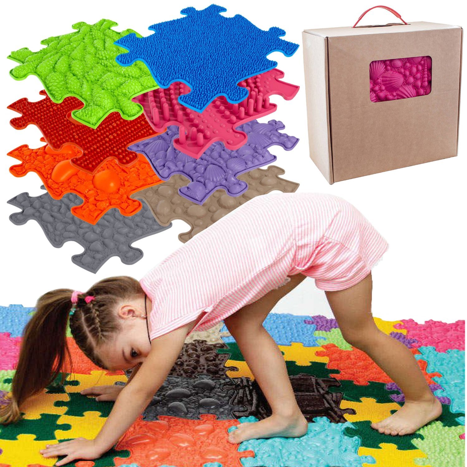 

Ortopedyczna Mata Sensoryczna Puzzle Sensoryczne