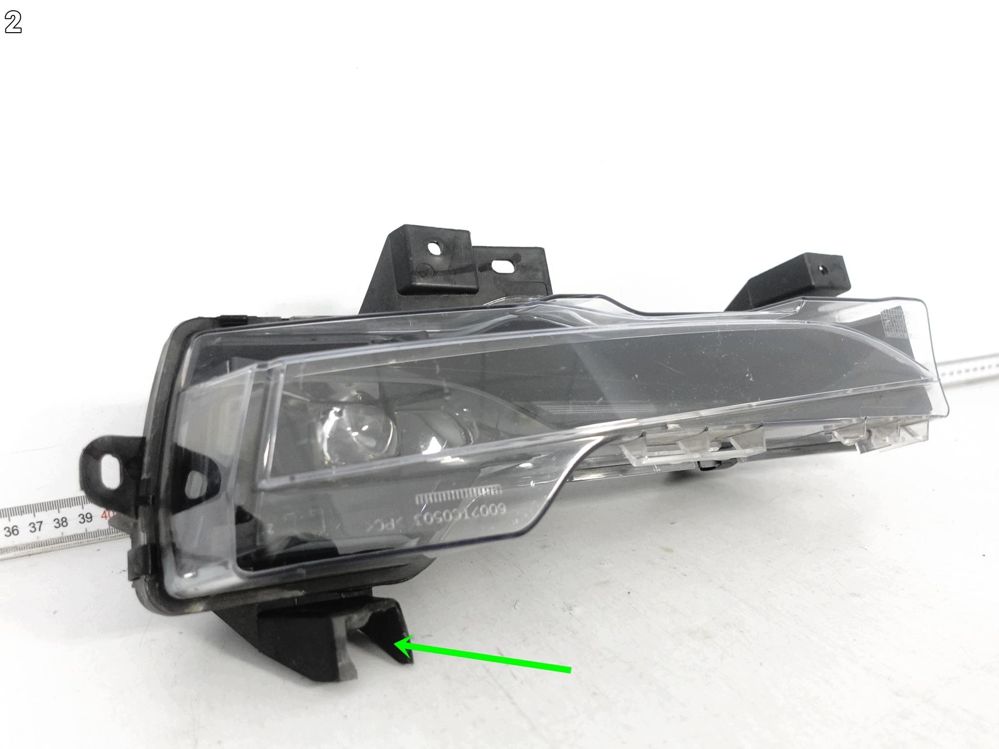 TESLA MODEL 3 LIFT 17-23 fog light light LED DRL left W bumper front
