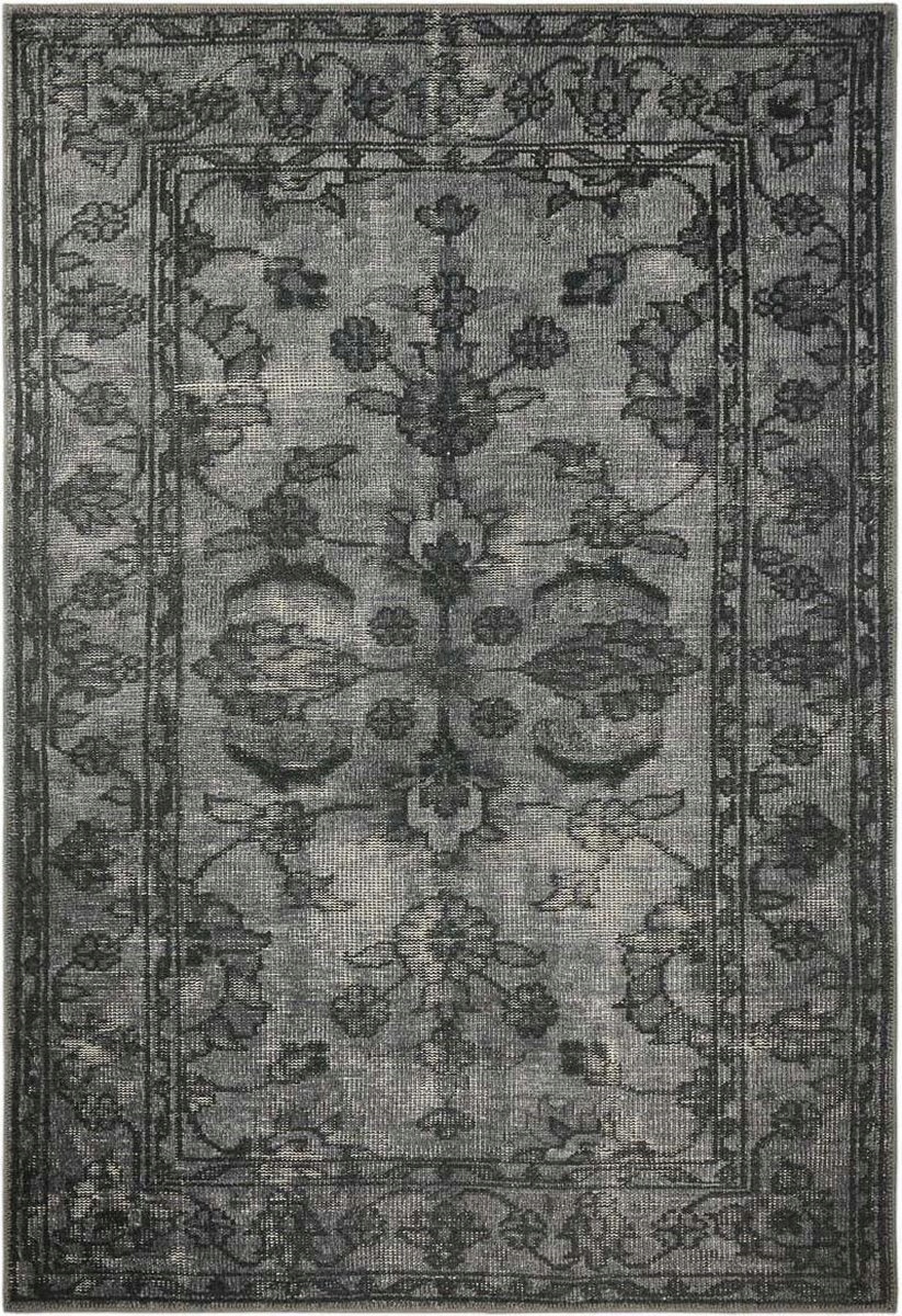 Tmavě šedý koberec do obývacího pokoje Vivian 200 x 290 cm