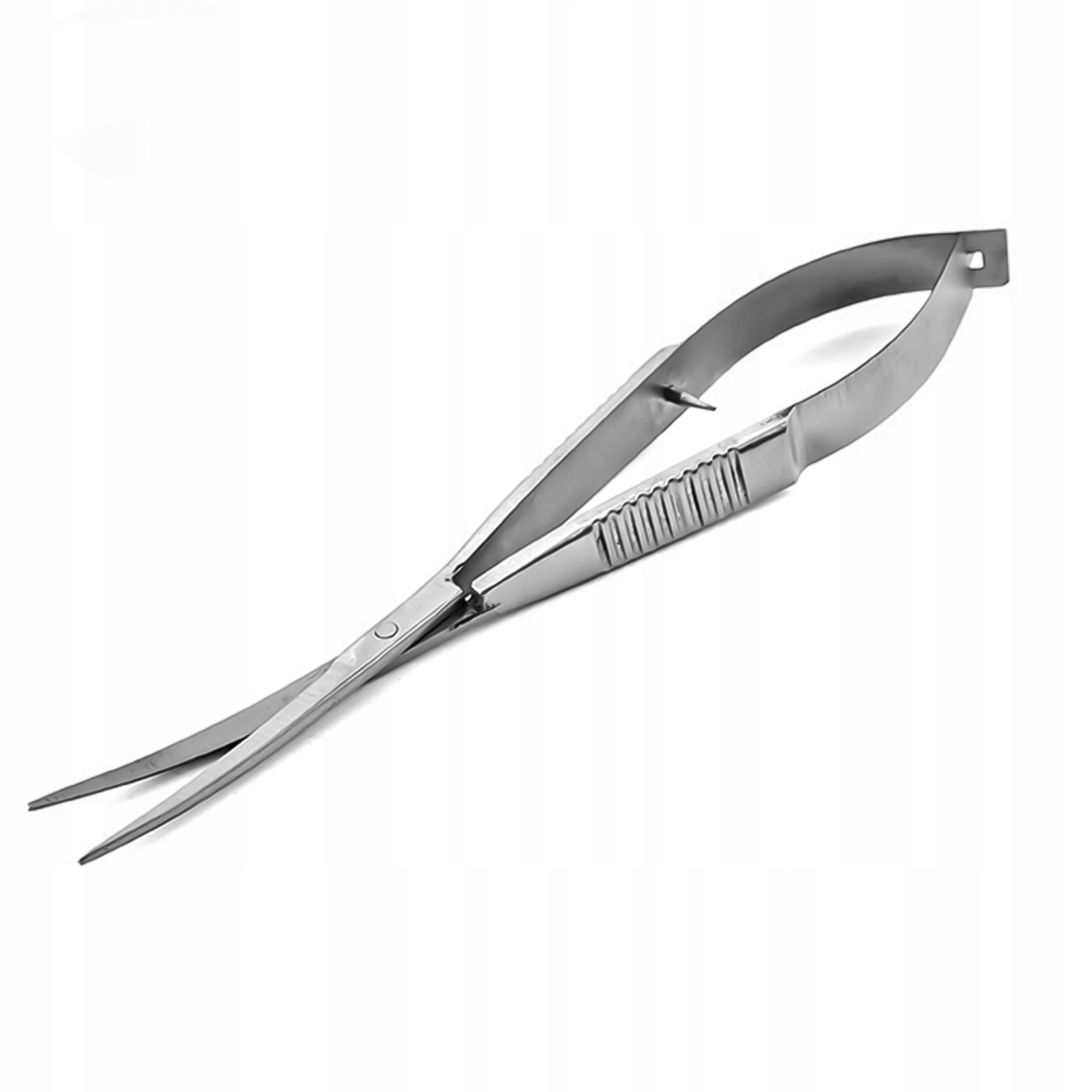 Levně Akvarijní Nůžky Zahnuté 16CM Ocel Nerez
