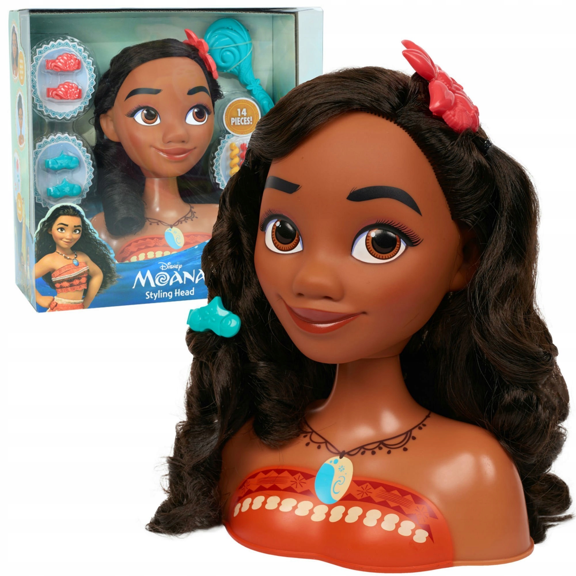 

Głowa Do Stylizacji Czesania Disney Lalka Vaiana