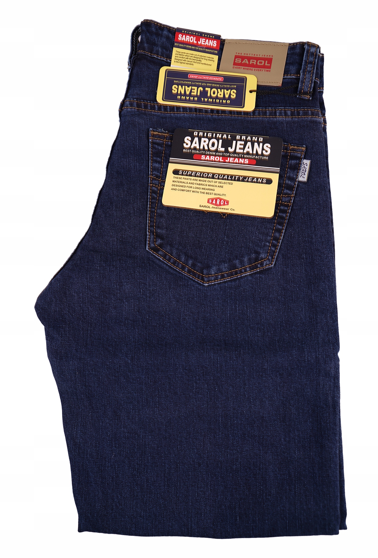 

Spodnie Męskie Jeans dżins Sarol W32 L30 Pas 86-90