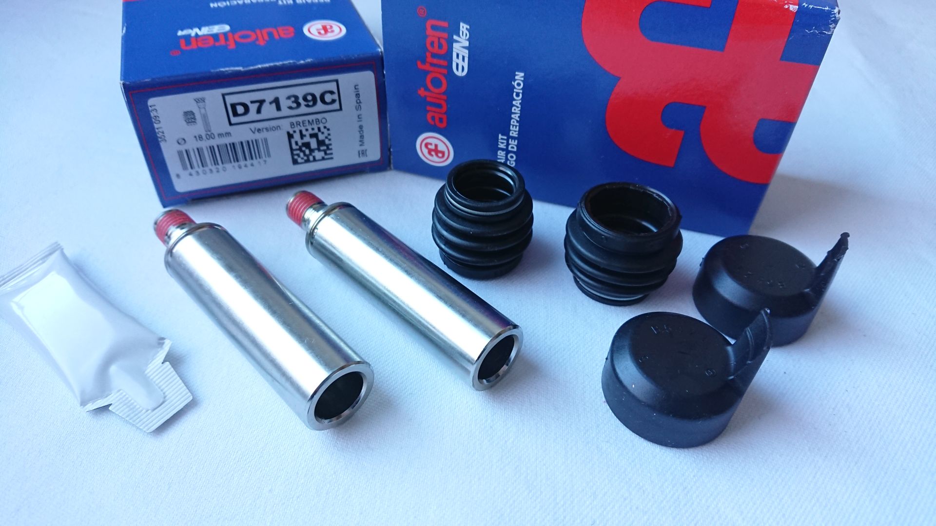 ZESTAW NAPRAWCZY ZACISKU RENAULT MASTER III EAN (GTIN) 8430320194417