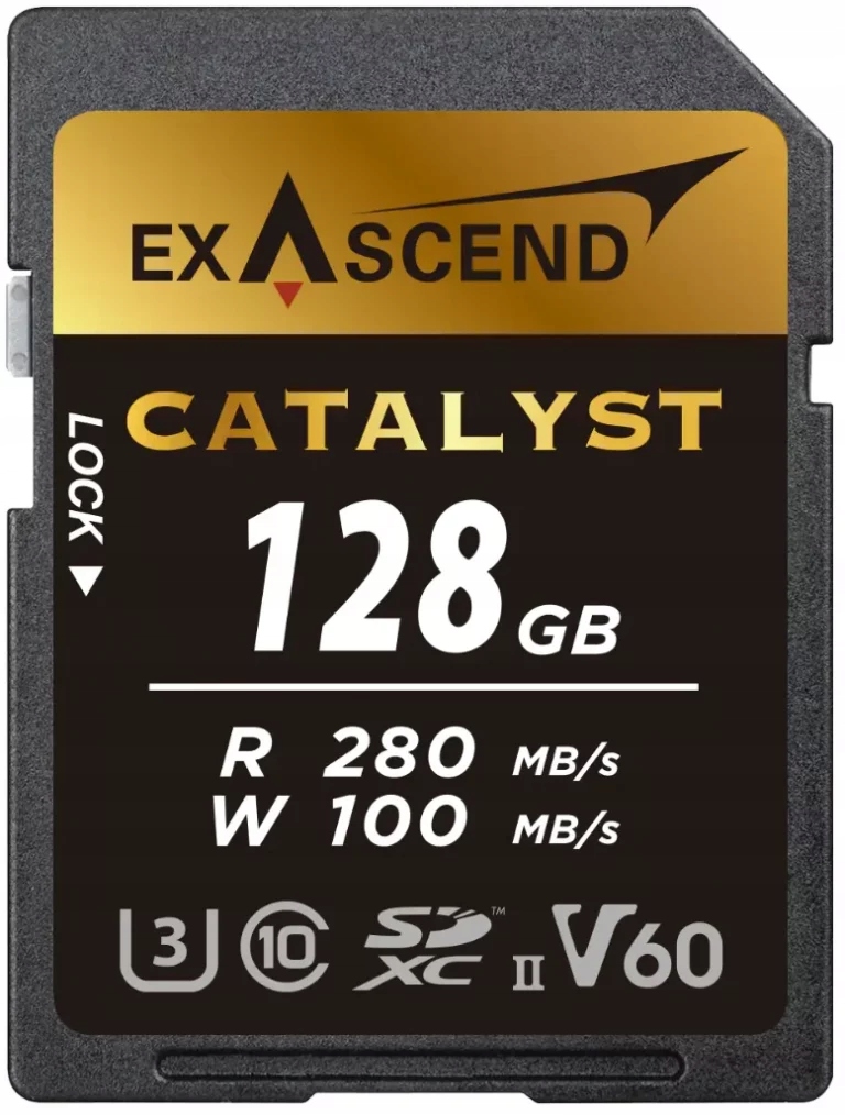 Paměťová karta Exascend Catalyst Sd Uhs-ii V60 128GB