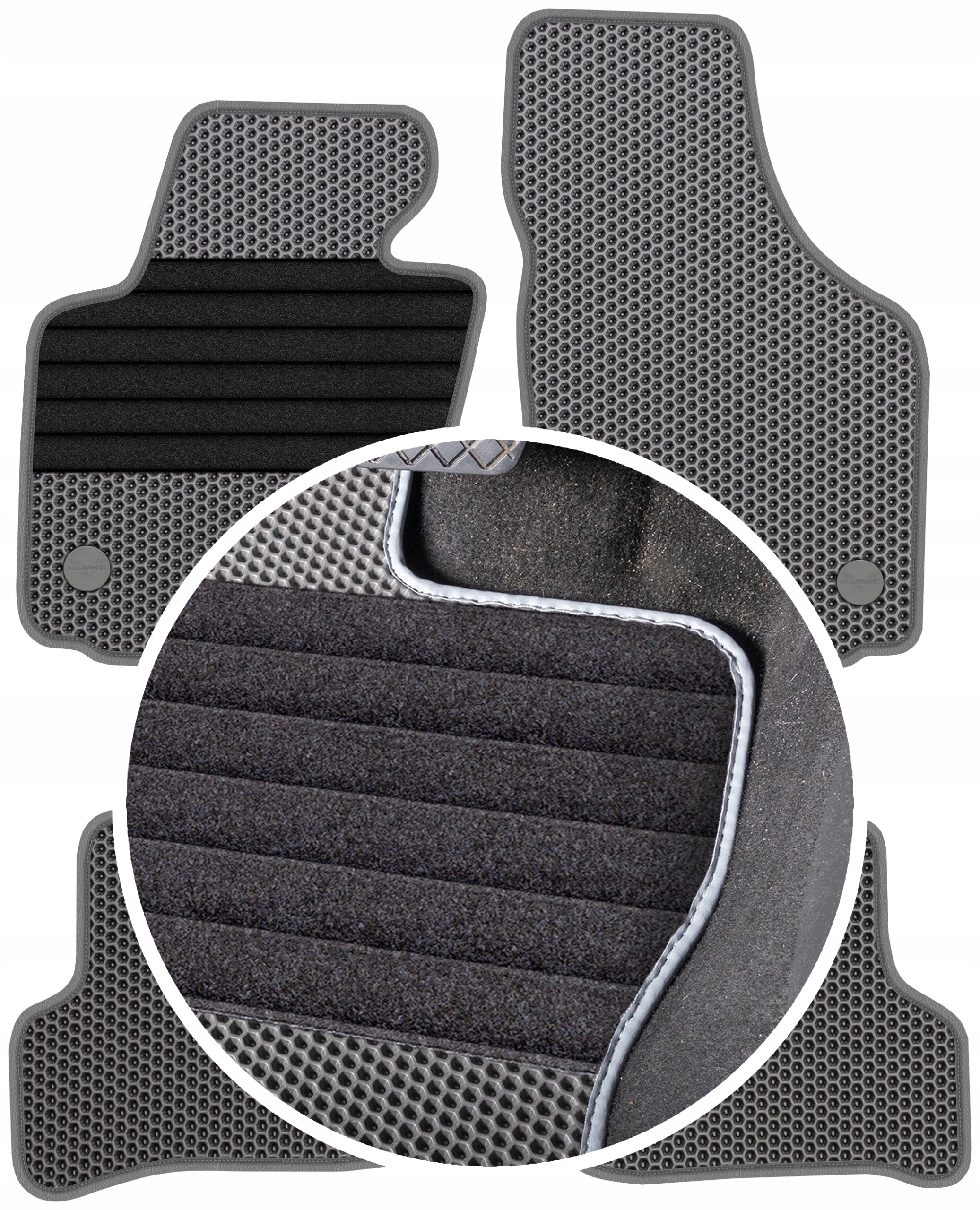 Seat Toledo III Fl 2008-2012 Gumové stierače do auta Eva