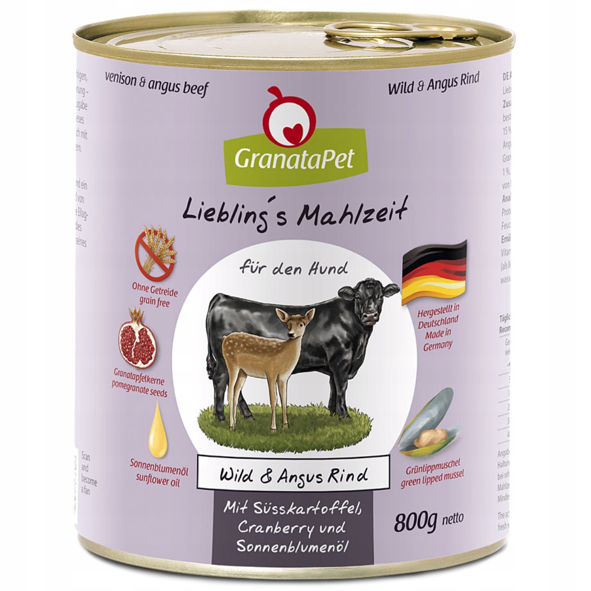 GranataPet Liebling´s Mahlzeit mokré krmivo pro psy směs příchutí 12x800g