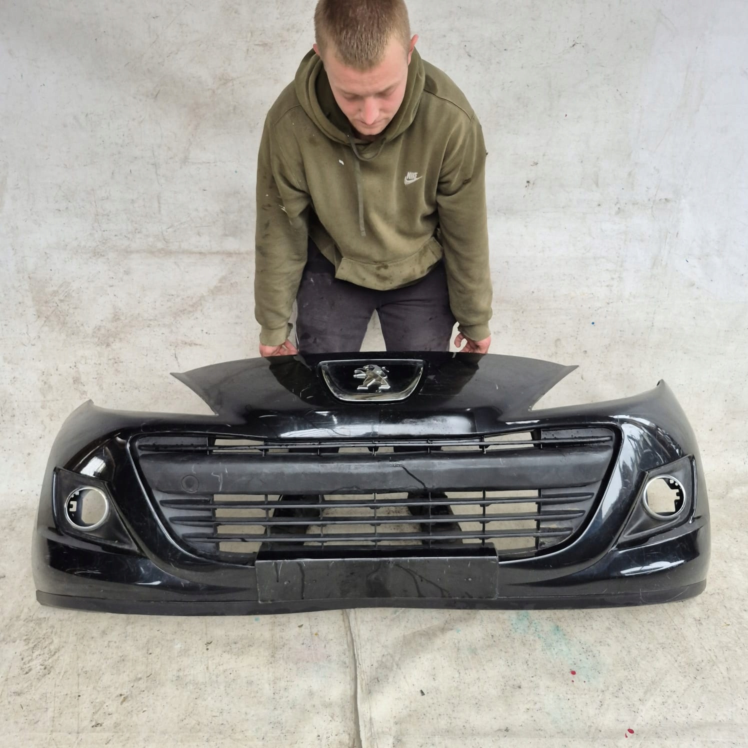 PEUGEOT 207 LIFT 09-12 bumper front front
