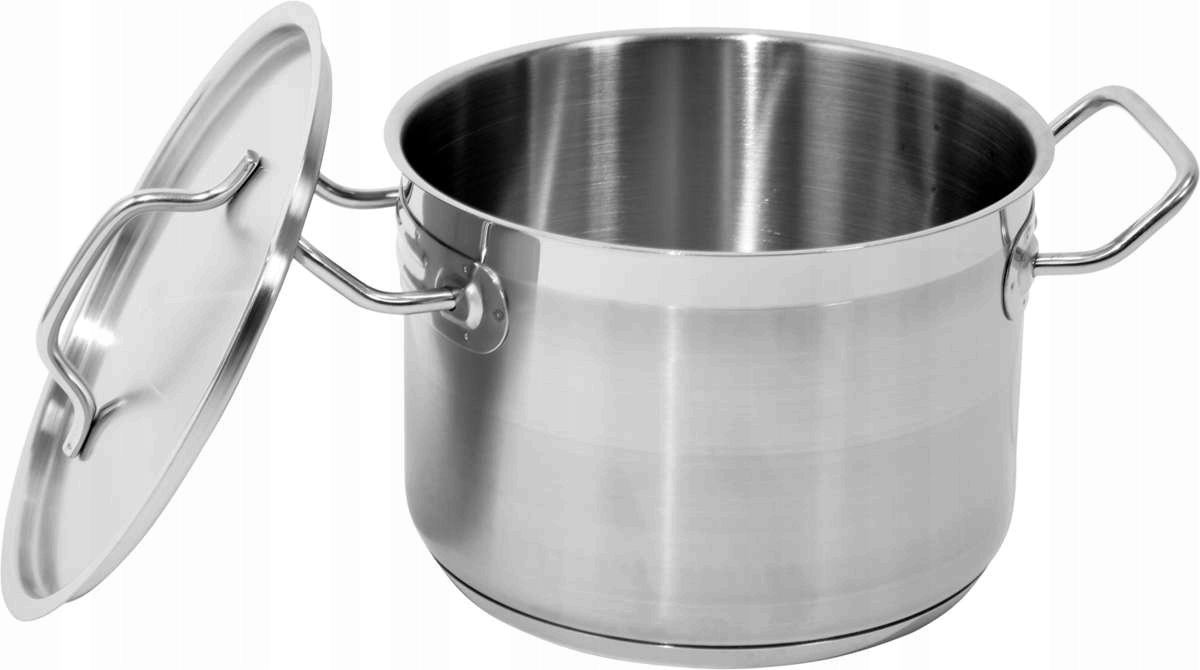 

Garnek Średni Indukcja Gaz Stal Nierdzewna 4,4L