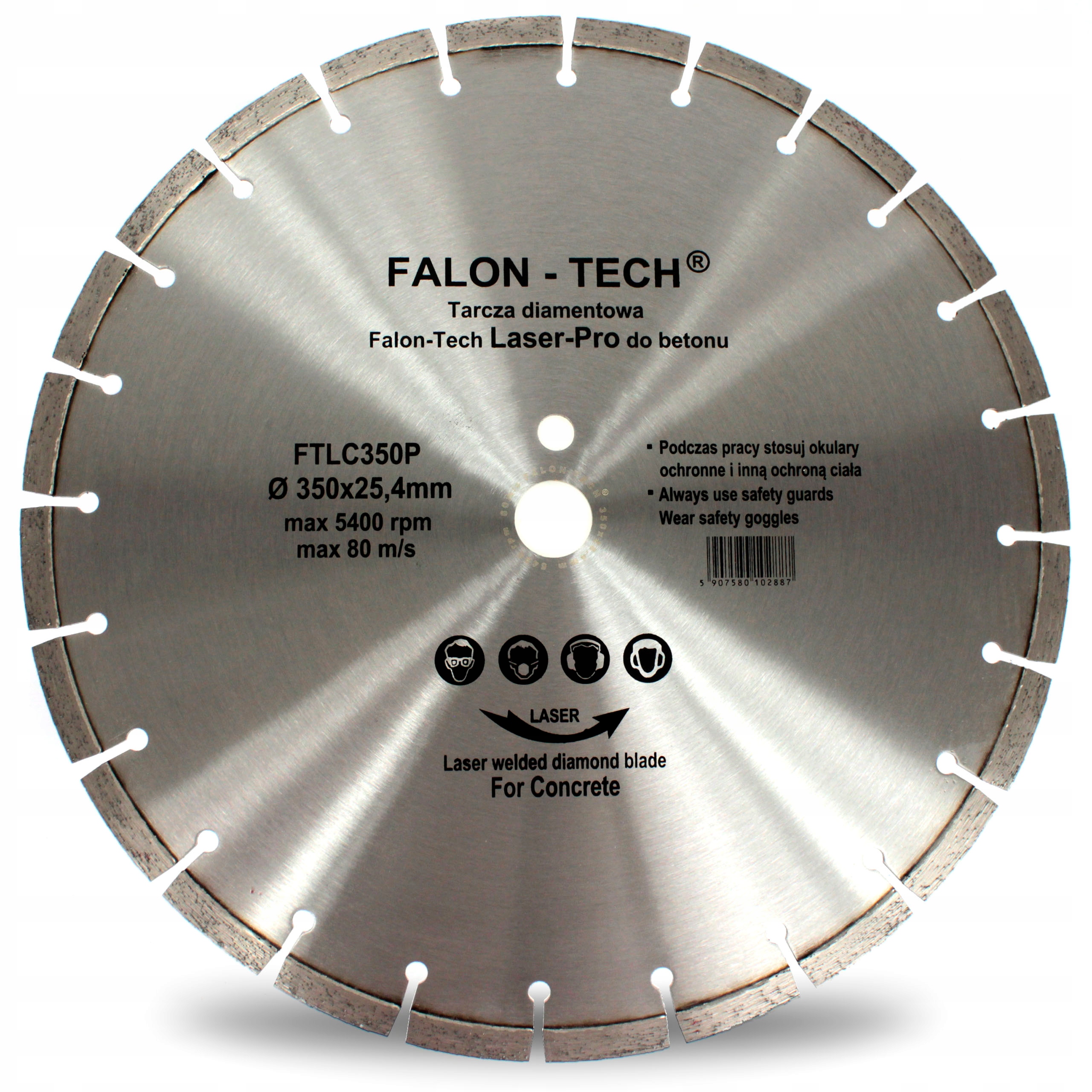 

Tarcza Diamentowa Do Asfaltu 350 x 25.4 Laser-PRO