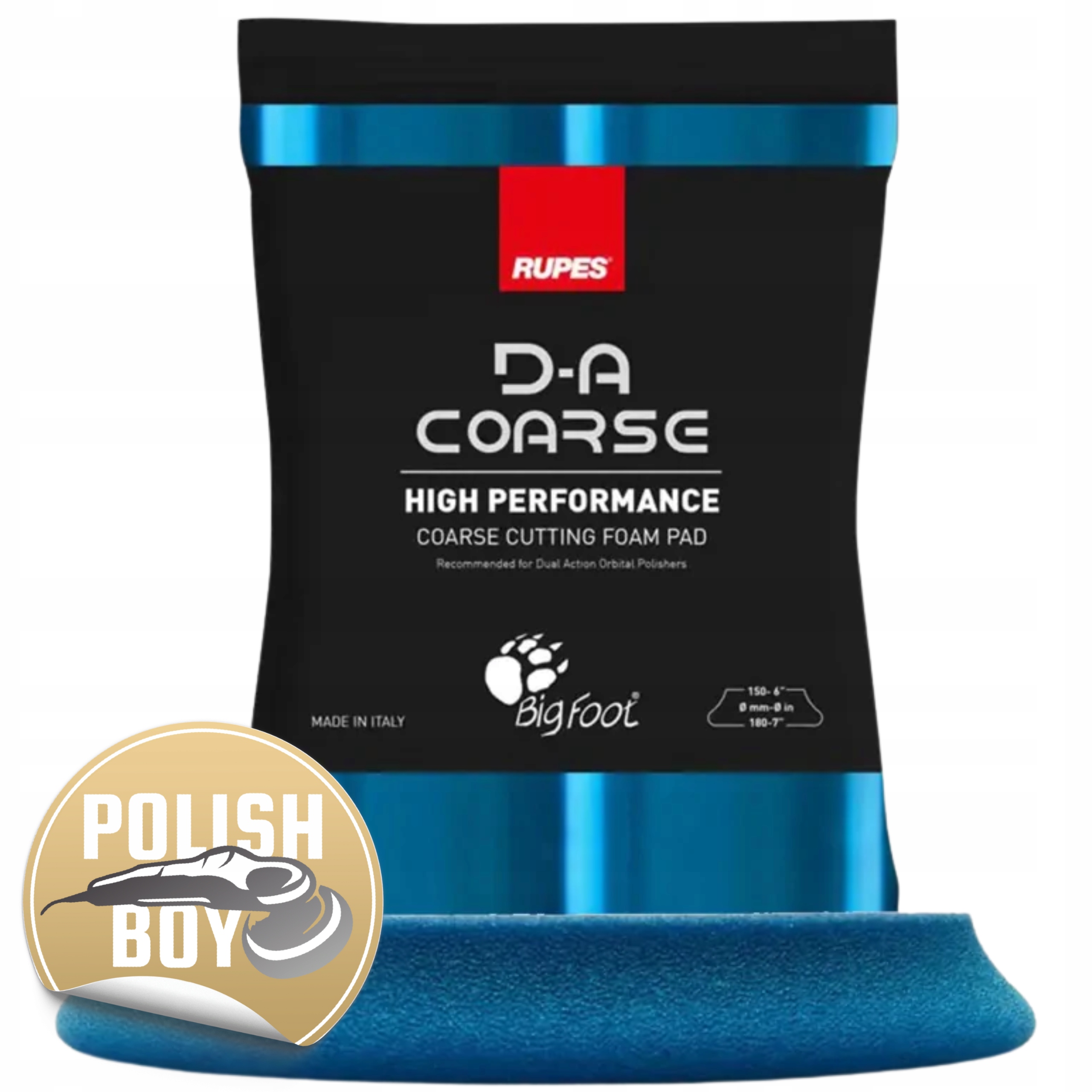 

Rupes Gąbka polerska Da Coarse 130/150 mm Twarda