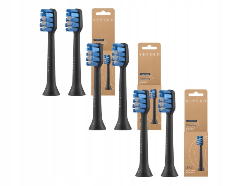 Końcówka szczoteczki Seysso XCleaning SPBH10 (3x2 szt.)