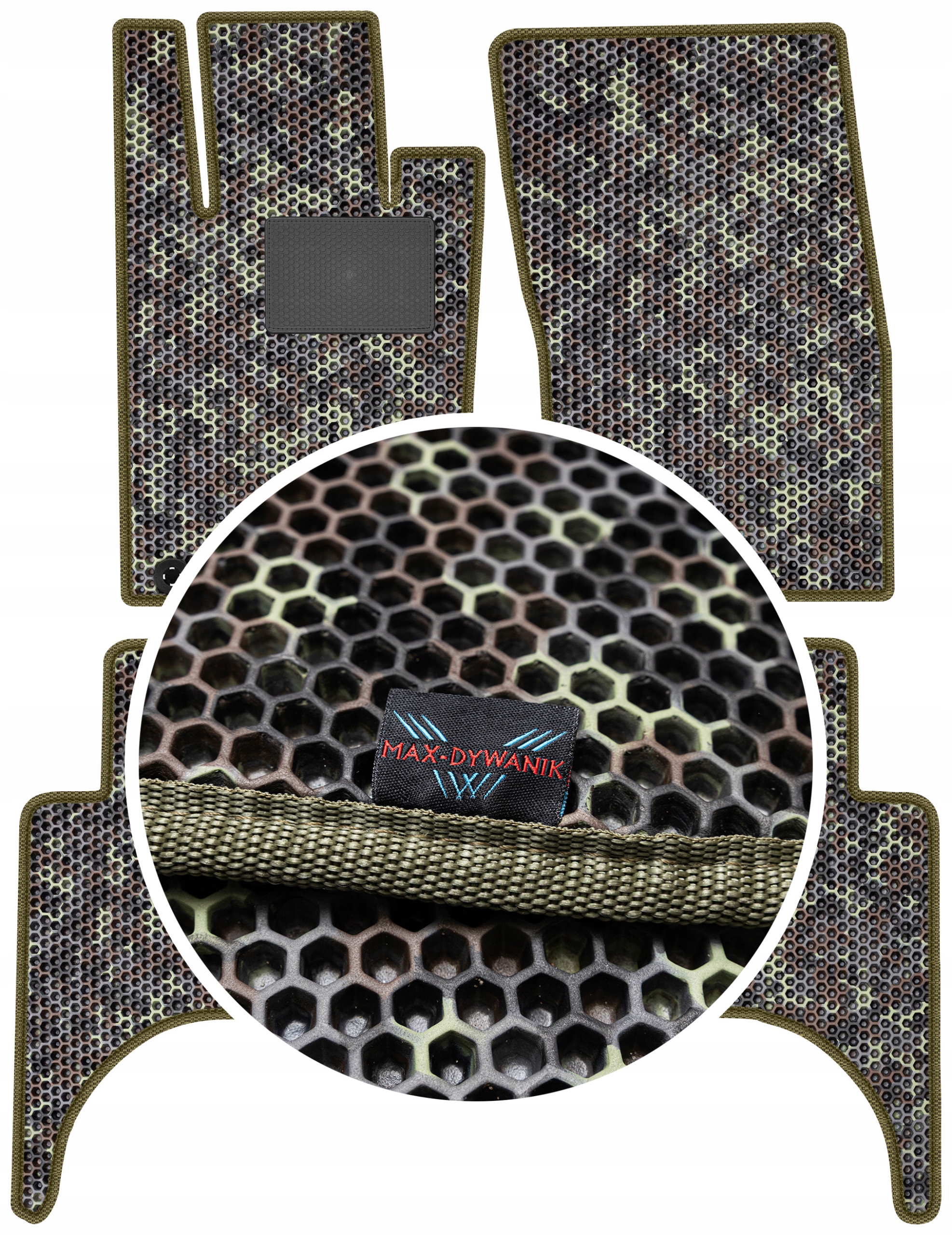 Fiat Fullback Pick-up 2015-2019 Gumové rohože Eva Moro