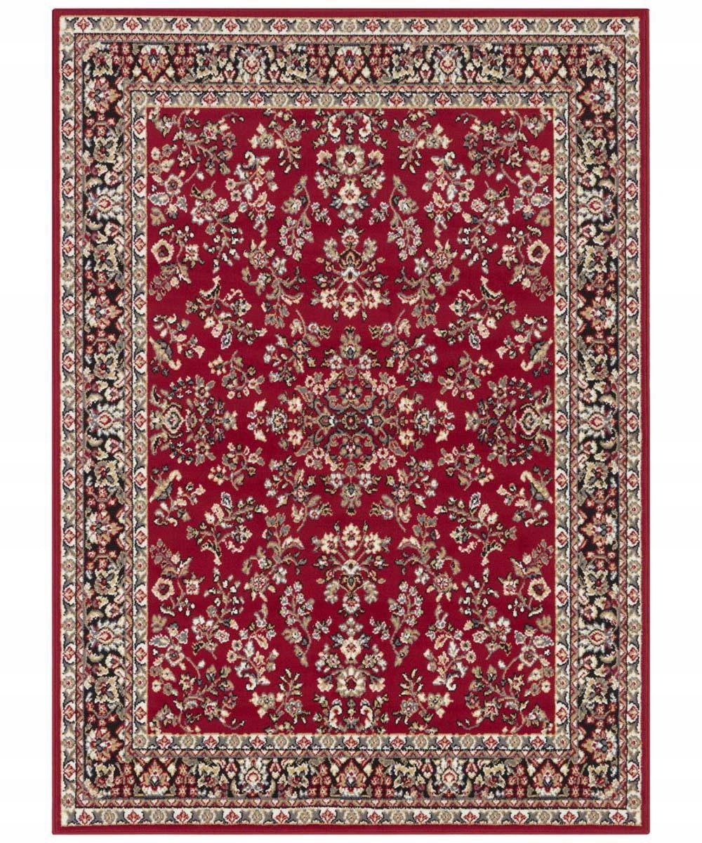 

Klasyczny bordowy dywan do salonu 80x150cm
