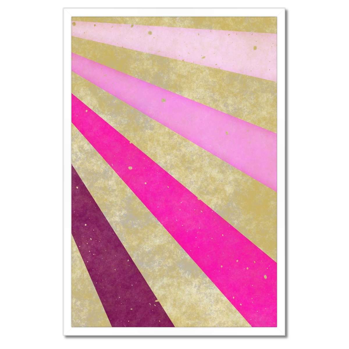 Plakáty v rámu 40x60 Fialové pruhy
