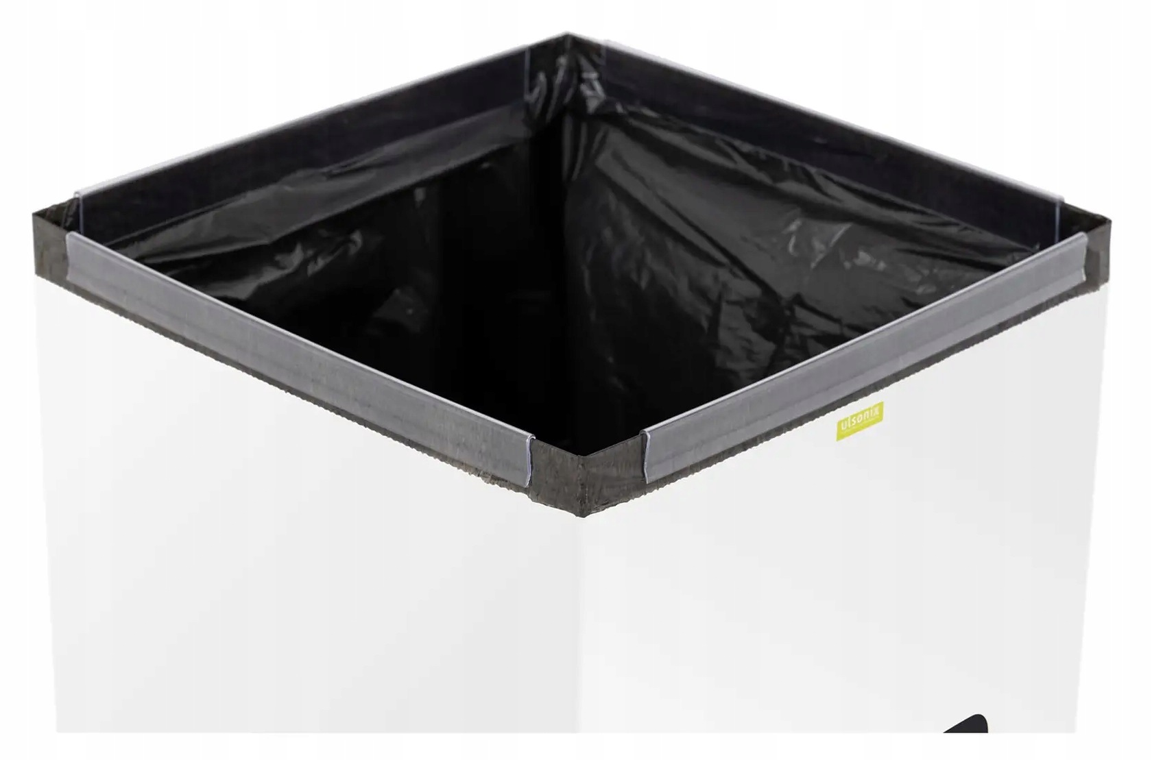 Kosz na śmieci do segregacji metalowy 60L 70cm Ulsonix ULX-GB3 N 10050442