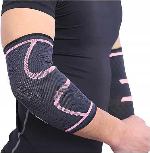 Ściągacz Point stabilizator łokcia 2szt L pink
