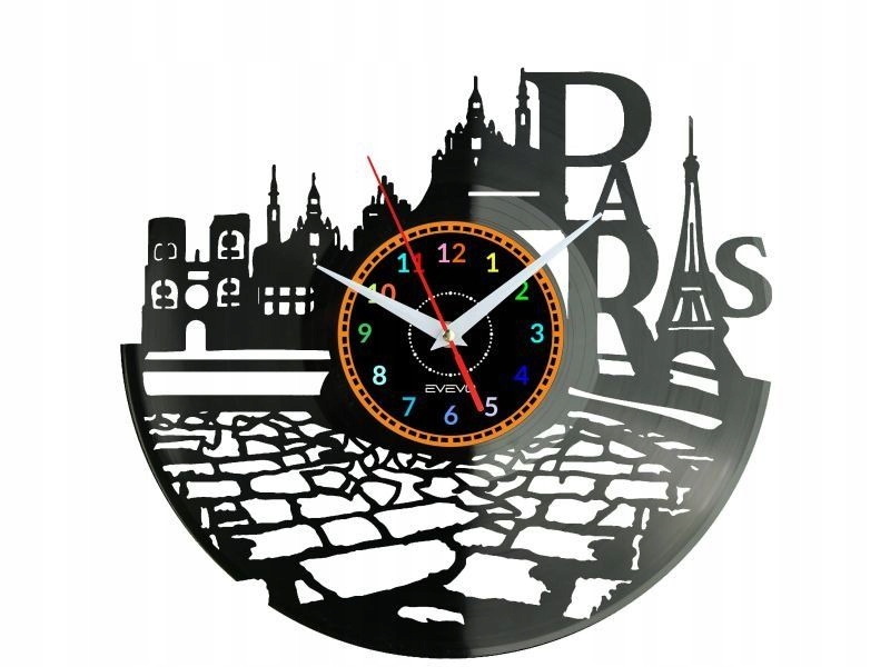 Paris France Dárek pro milovníka originální Nástěnná Dekorace z desky
