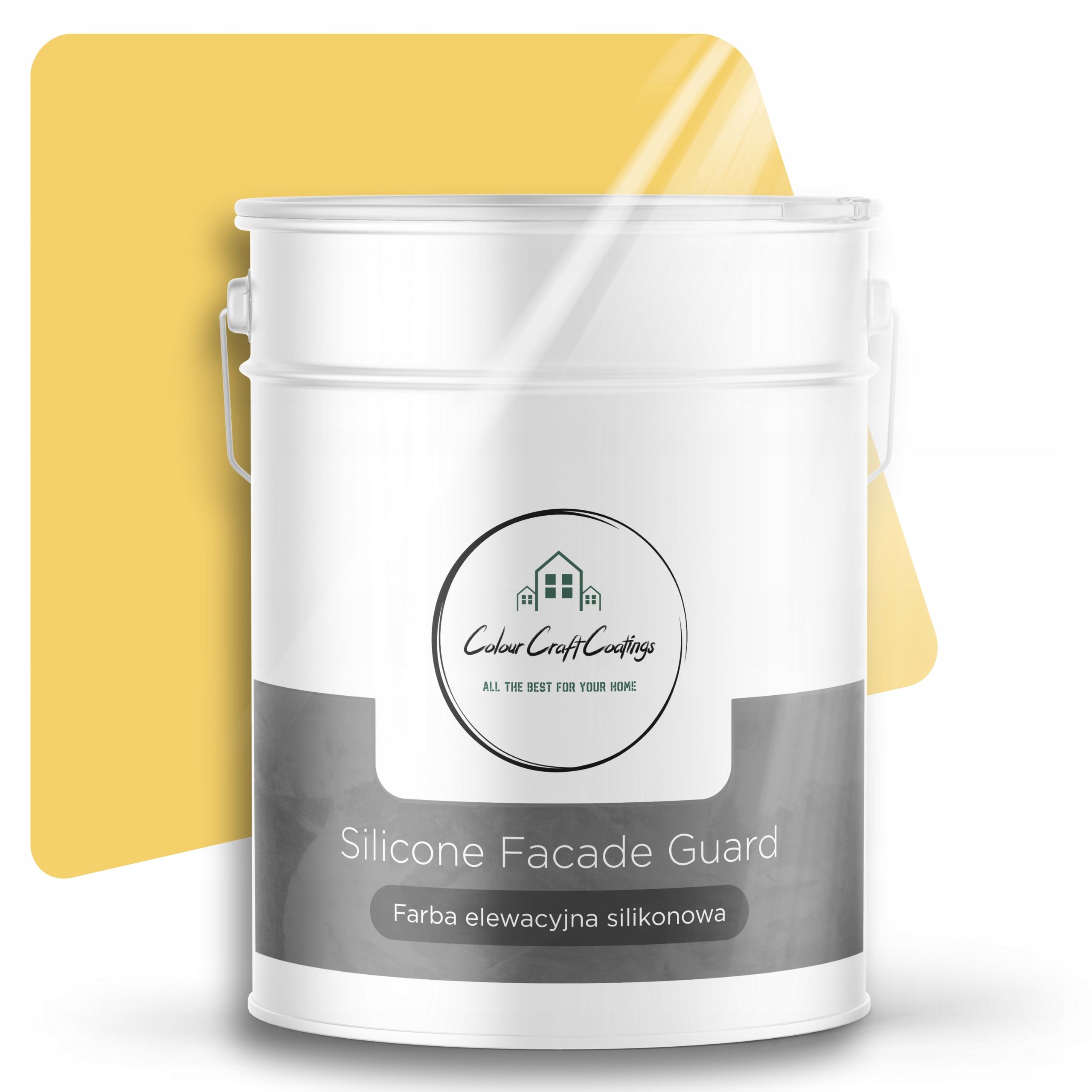 Fasádna Farba Vonkajšia Silikónová Solárna 10 L F624