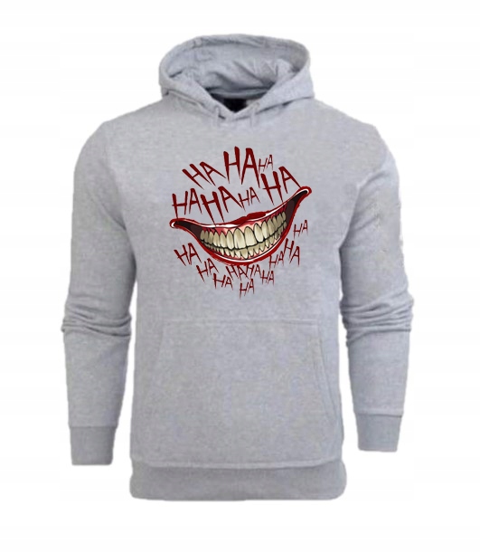 

Męska Bluza Z Kapturem Joker Haha S-xxl Tu XXL