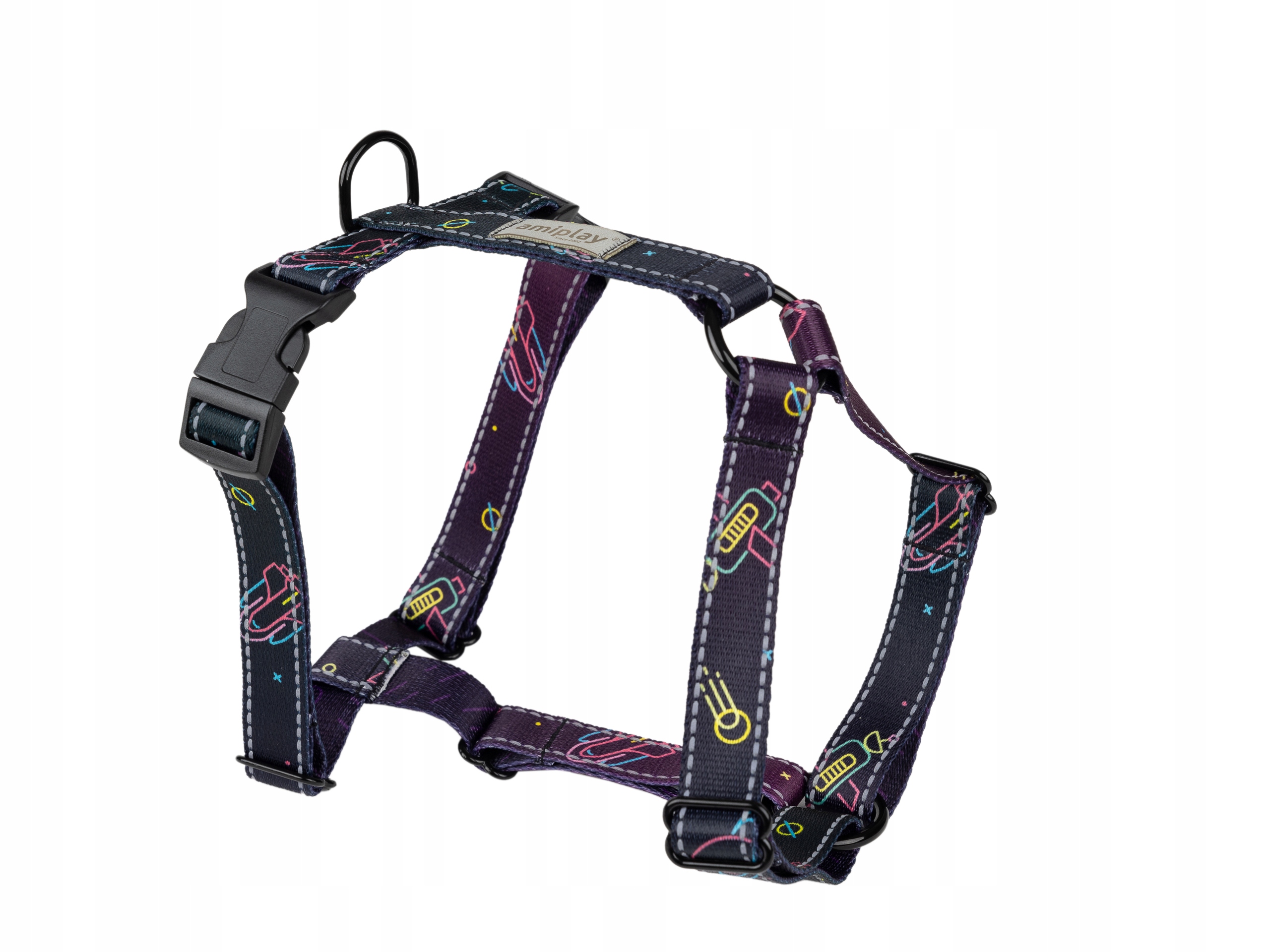 Amiplay BeSpace szelki regulowane Guard Neon rozmiar M