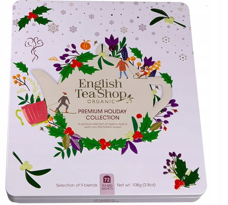 Levně Vánoční sada English Tea Shop 72 kusů