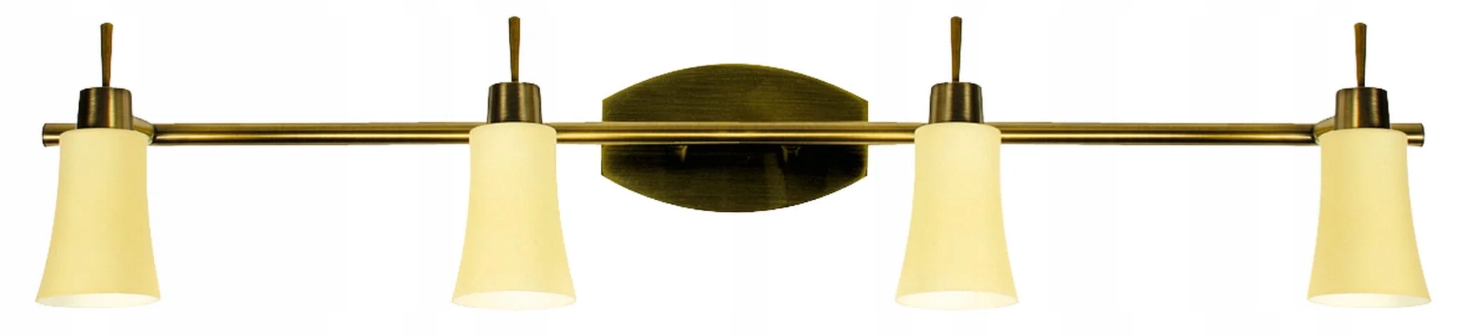 Stropní svítidlo s mosaznými reflektorovými lištami Candellux