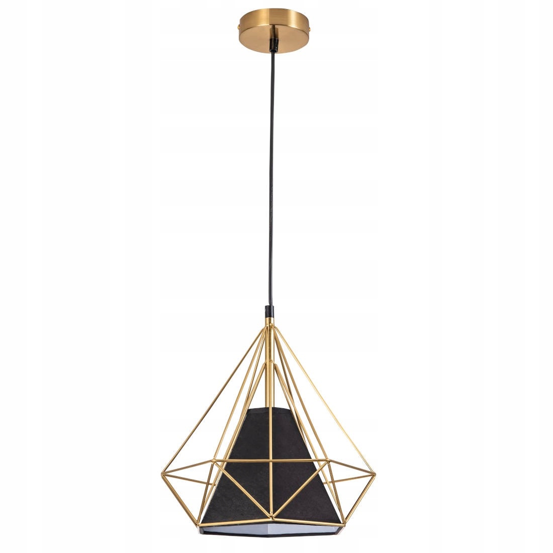 Závěsná lampa Polux Hira Gold 1 světelné body E27