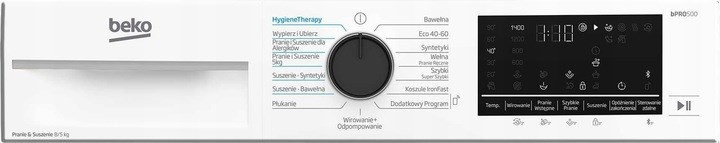 Pralko-suszarka BEKO B5DFT584427WPB Model B5DFT584427WPB