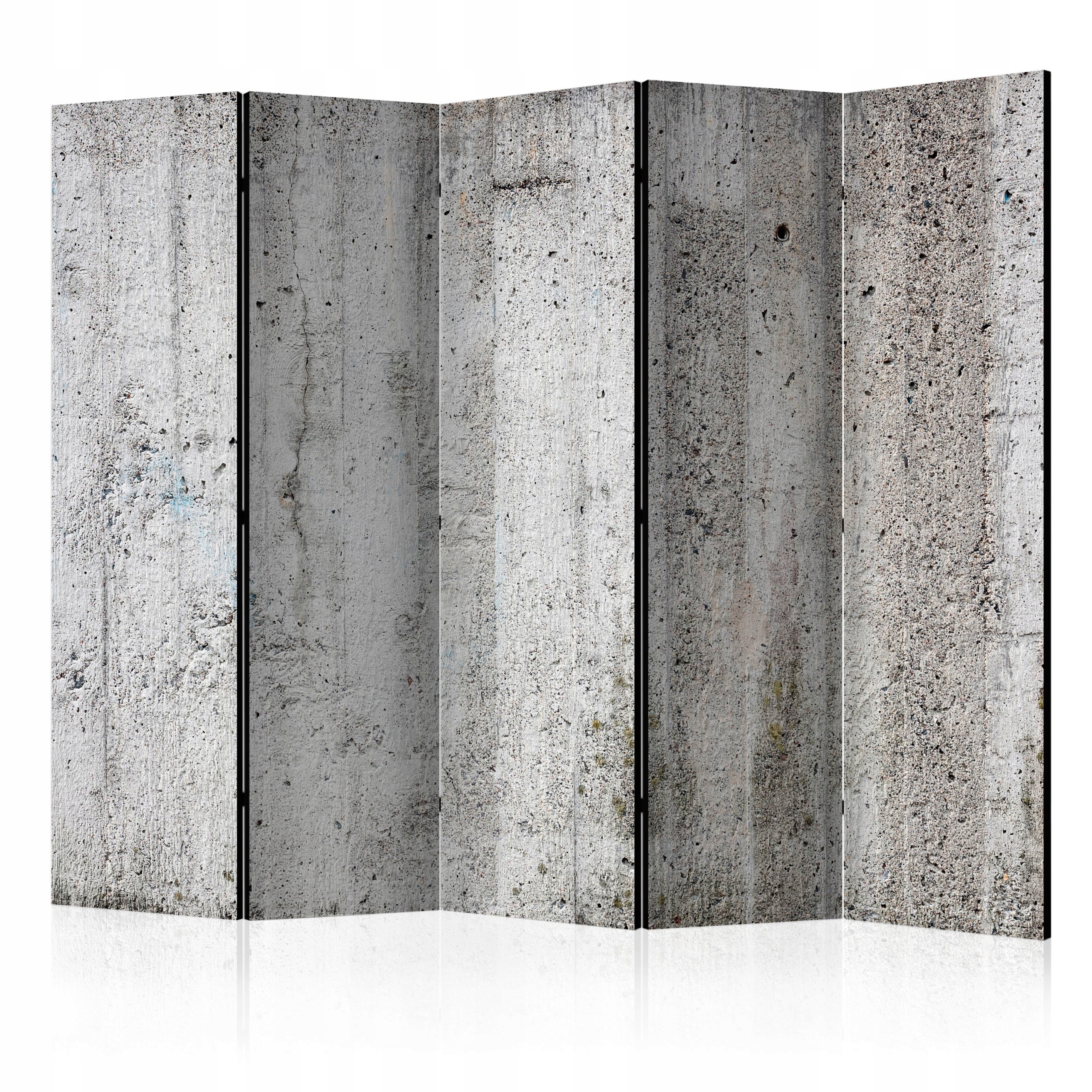 Paraván Pokojový Oboustranný Beton Loft Stěna Salon Kadeřník Kotara 172x225