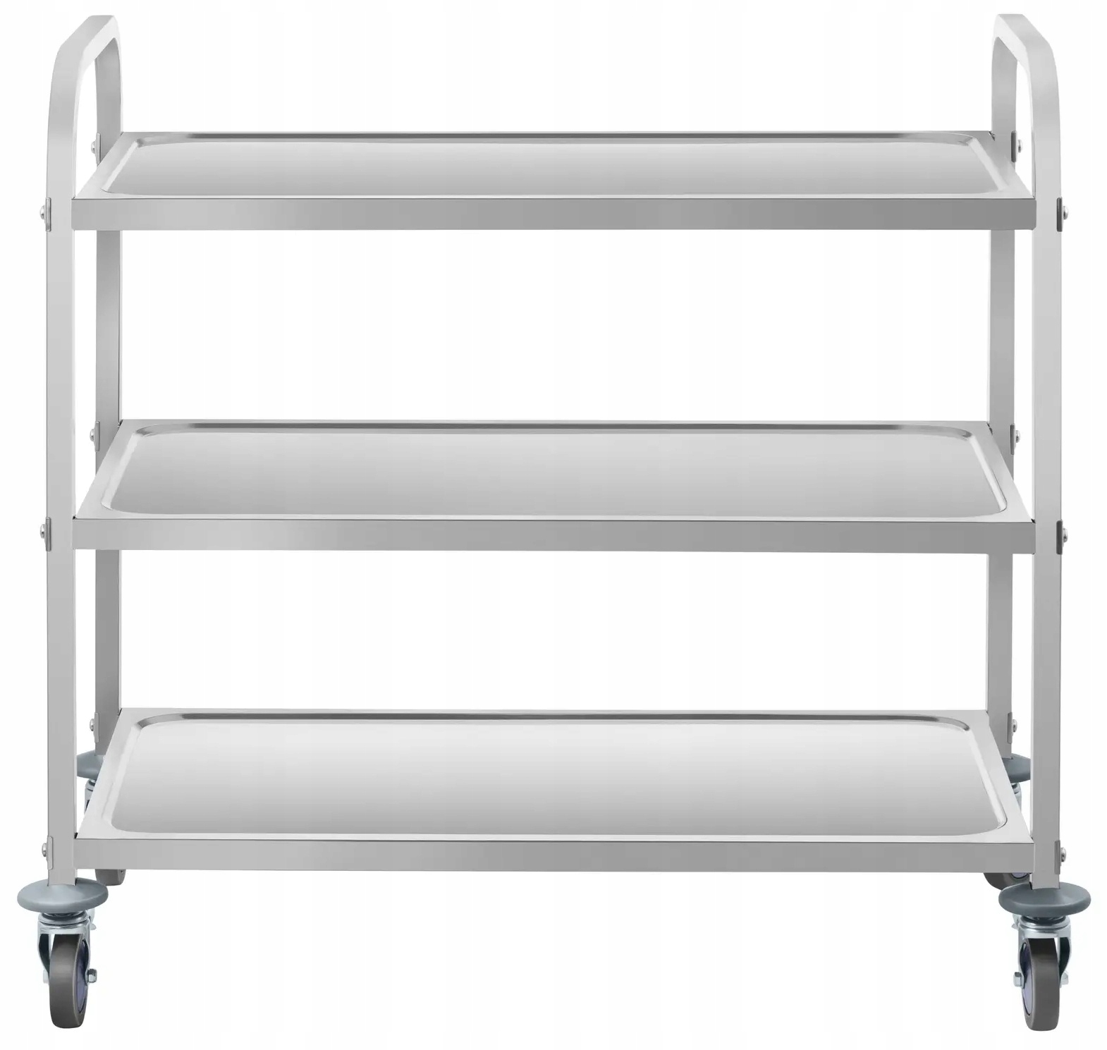Wózek kelnerski 3 półki nośność statyczna 500kg Royal Catering RCSW-6.2