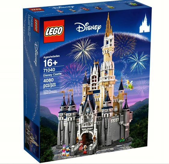 

Lego Oryginalne 71040 Zamek Disneya Pro