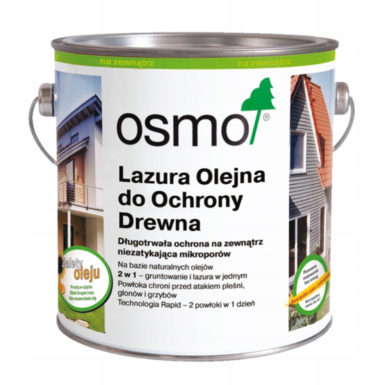 

Osmo Lazura Olejna Do Drewna 2,5L Bezbarwny 701