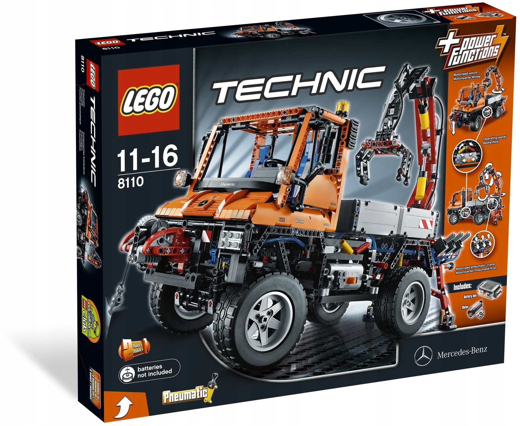 Lego Technic 8110 Unimog U400