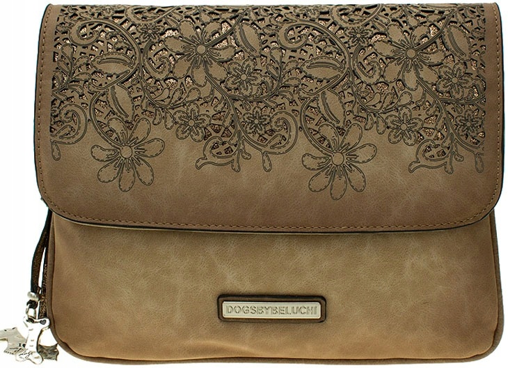 

N48 Dogs by Beluchi torebka listonoszka ażurowa