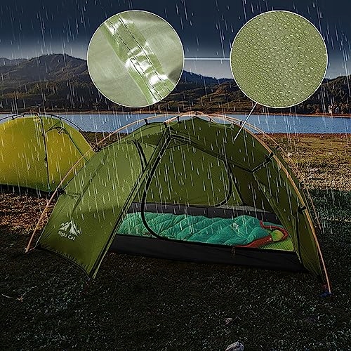 NIGHT CAT Namiot Kempingowy 2 Osobowy Wodoodporny Lekki Na Trekking i Ogród — miniatura 2