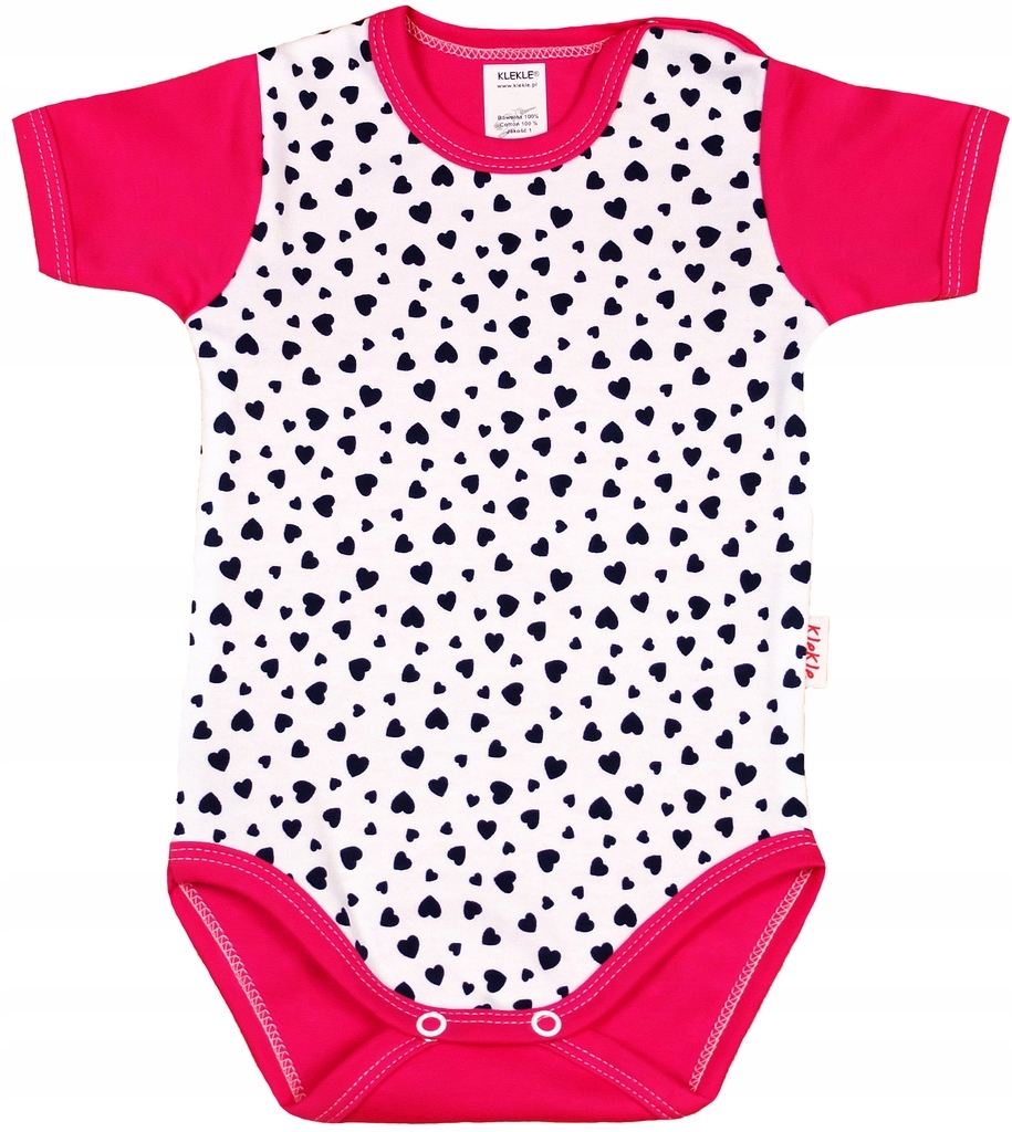 

Body Krótki rękaw 100% Bawełna r 62 Klekle