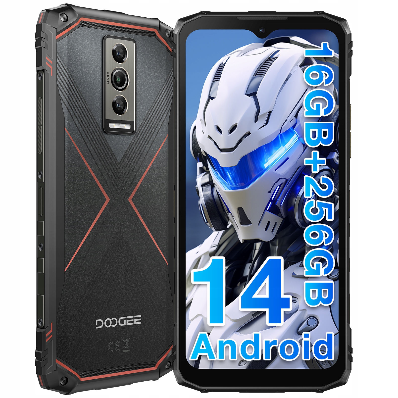 Doogee Blade 10 Pro Smartfón Android 14 6,56" 16GB/256GB 5150mAh 50MP Nfc