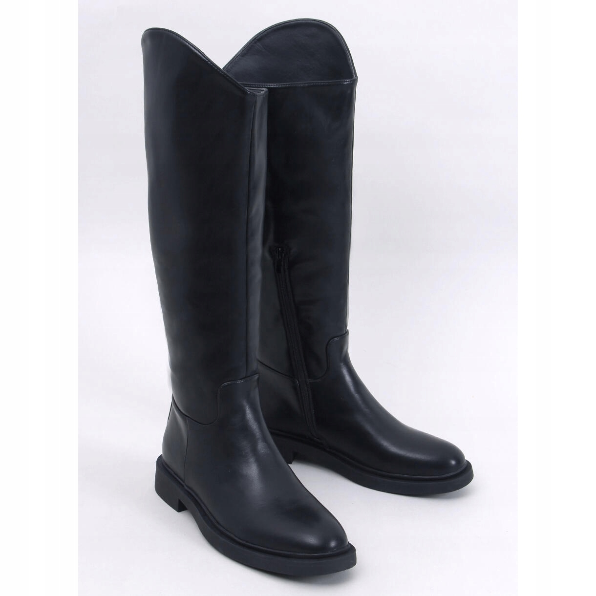 Czarne Inny materiał Skóra ekologiczna r.38 Oryginalne opakowanie producenta pudełko