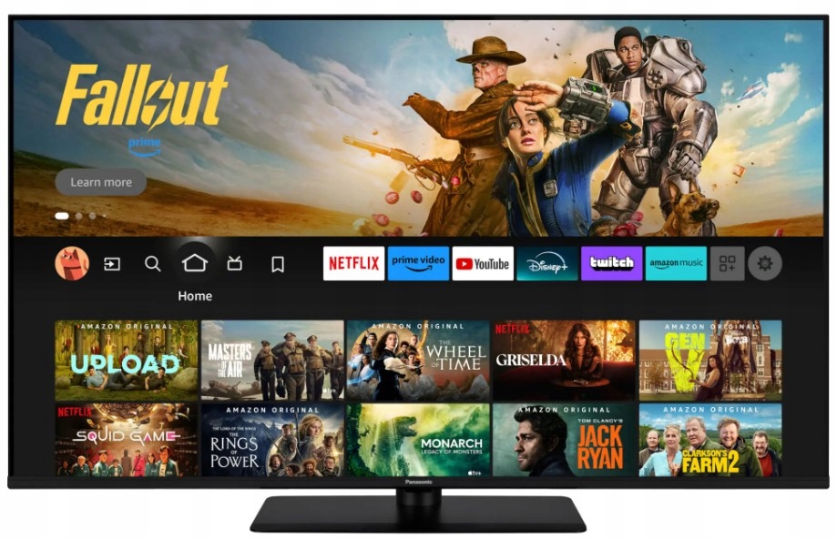 duży telewizor Tv Qled Panasonic TV-43W85BEZ 43" 4K Uhd czarny