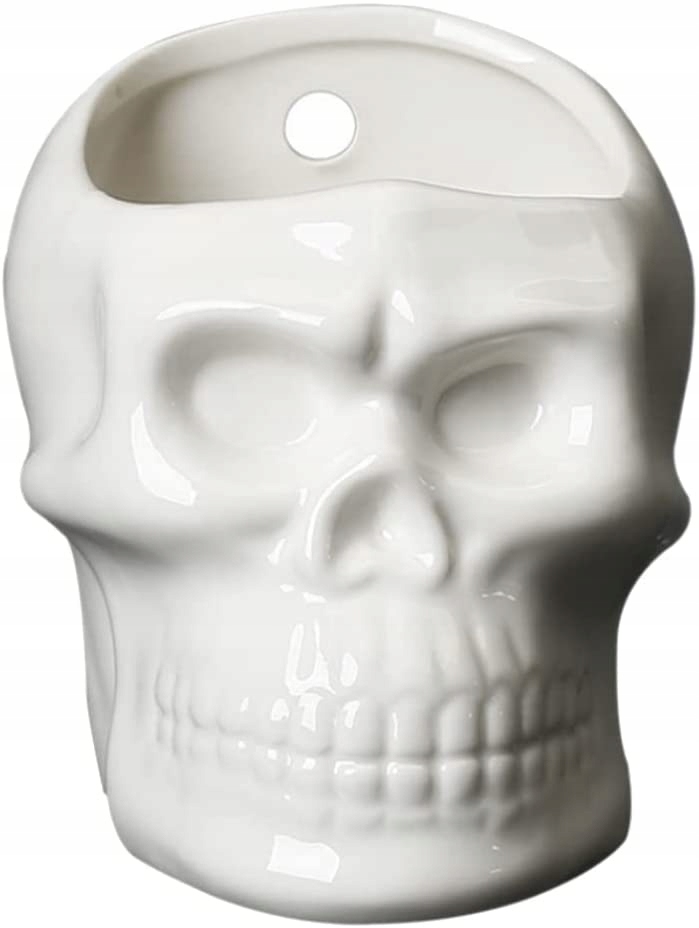 Czaszka doniczka,osłonka do powieszenia