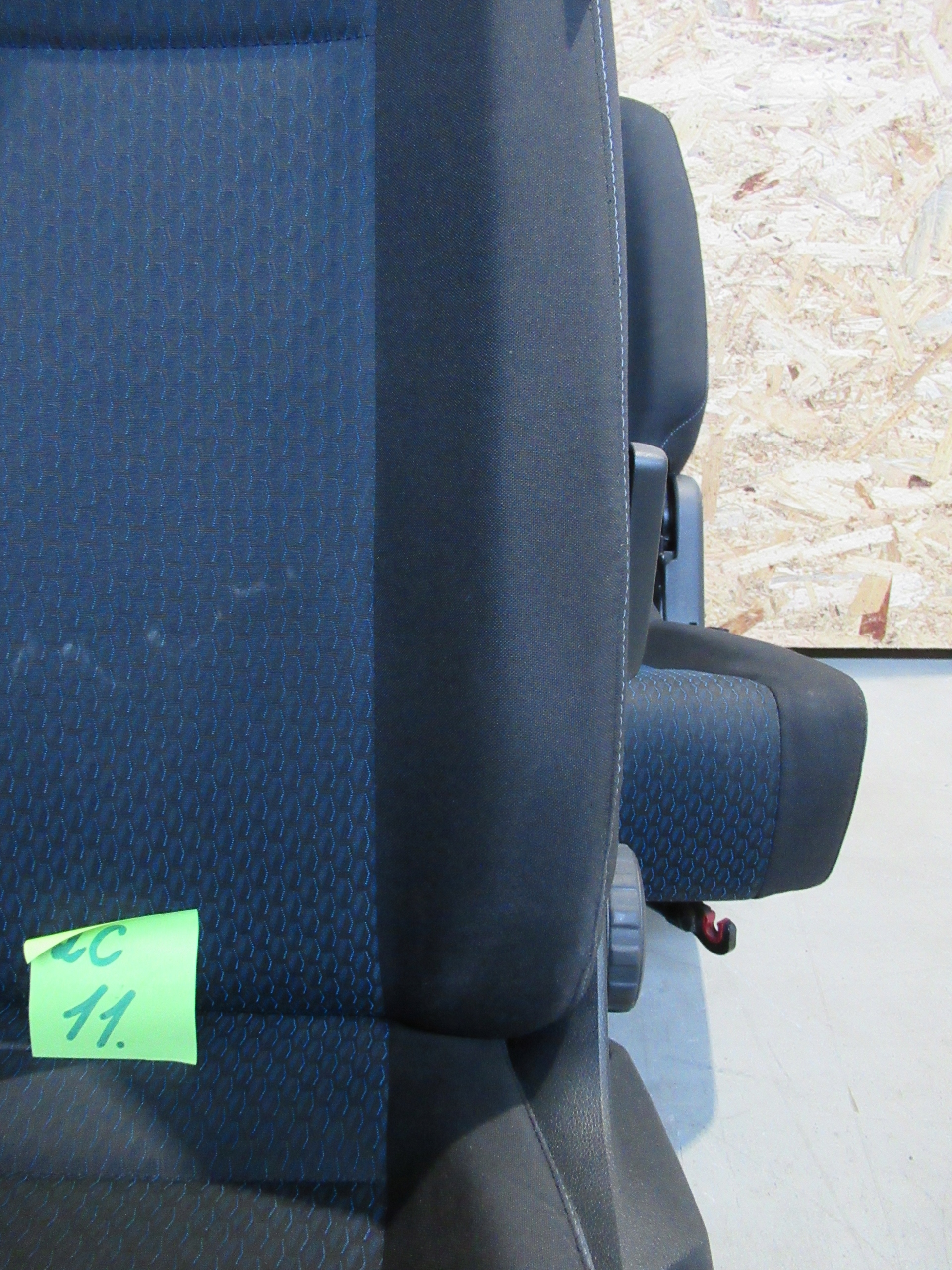 VW CADDY IV 4 2K Sitze Sitz Sitz ISOFIX blaue KUTAMO