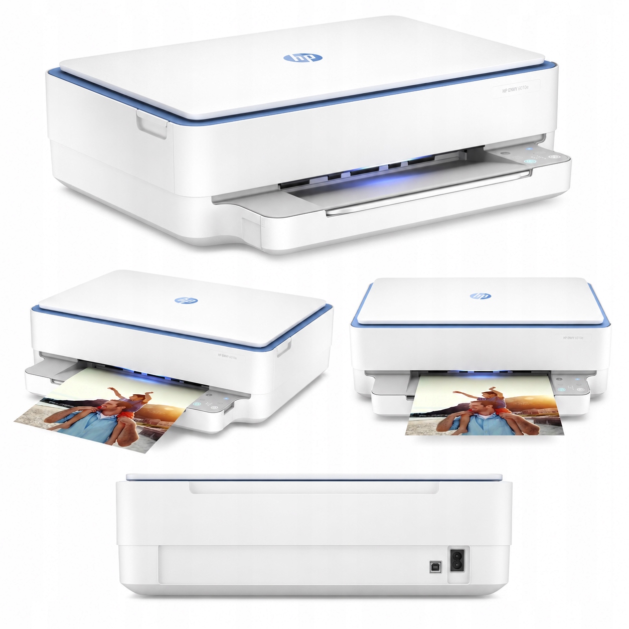 Inkoustová multifunkční tiskárna Envy 3v1 Led (barevná) Hp 6010e+ Inkousty