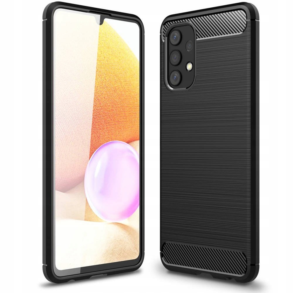 

Etui Samsung Galaxy A32 Lte / 4G Pancerne Carbon