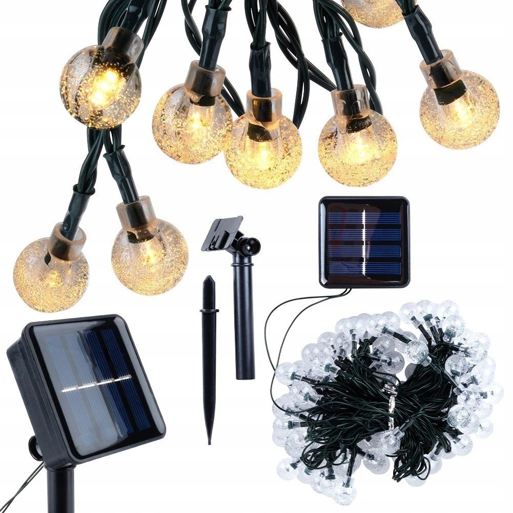 Solární zahradní girlanda Orion Led 10 m 100 ks