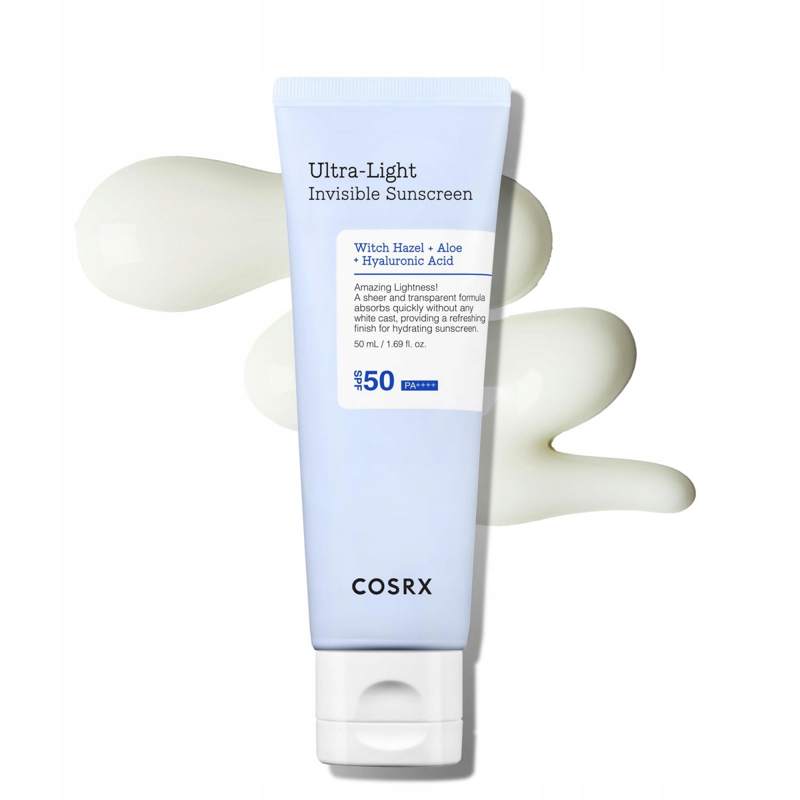 Cosrx Hydratační Krém Na Opalování Spf 50 Ultra Lehký (neviditelný Sluneční)
